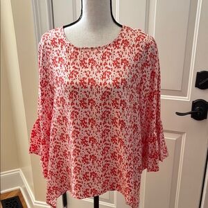 LaRoque Orange Vineyard Ivy Top